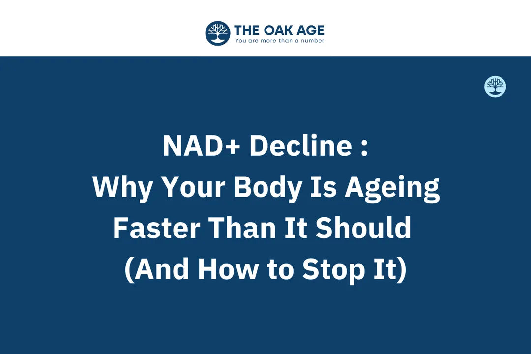 NAD+ Decline - Why You're  Ageing Fast (Symptoms In Indians)