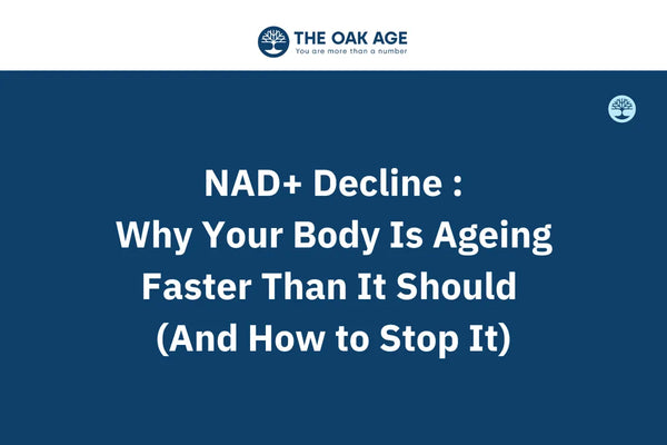 NAD+ Decline - Why You're  Ageing Fast (Symptoms In Indians)