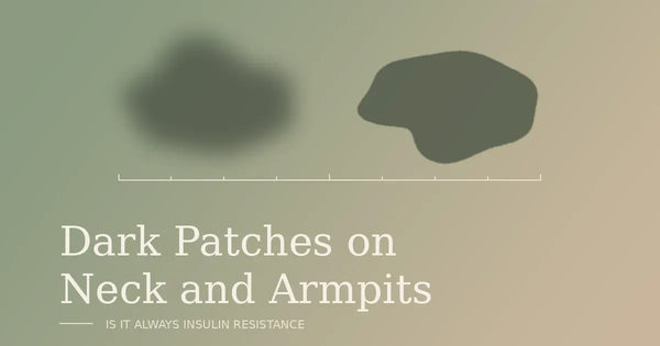 Dark Patches on Neck and Armpits: Is It Always Insulin Resistance?