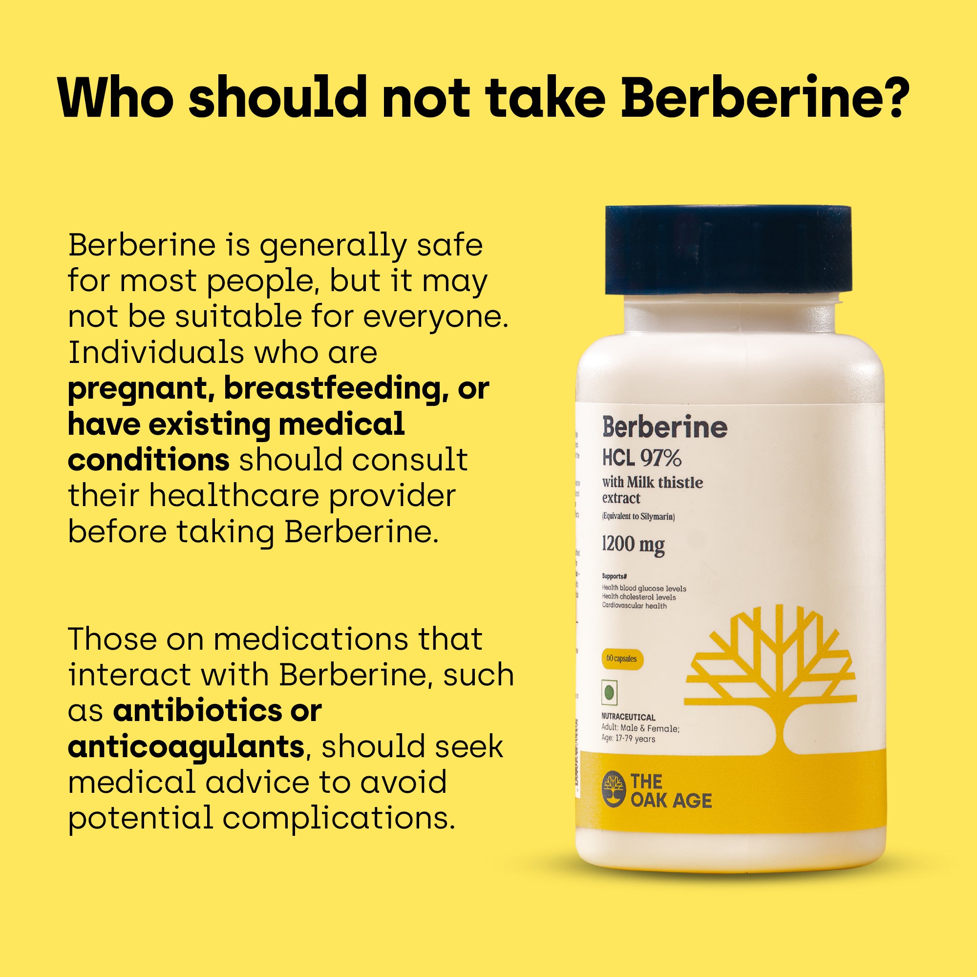 Safety information and contraindications