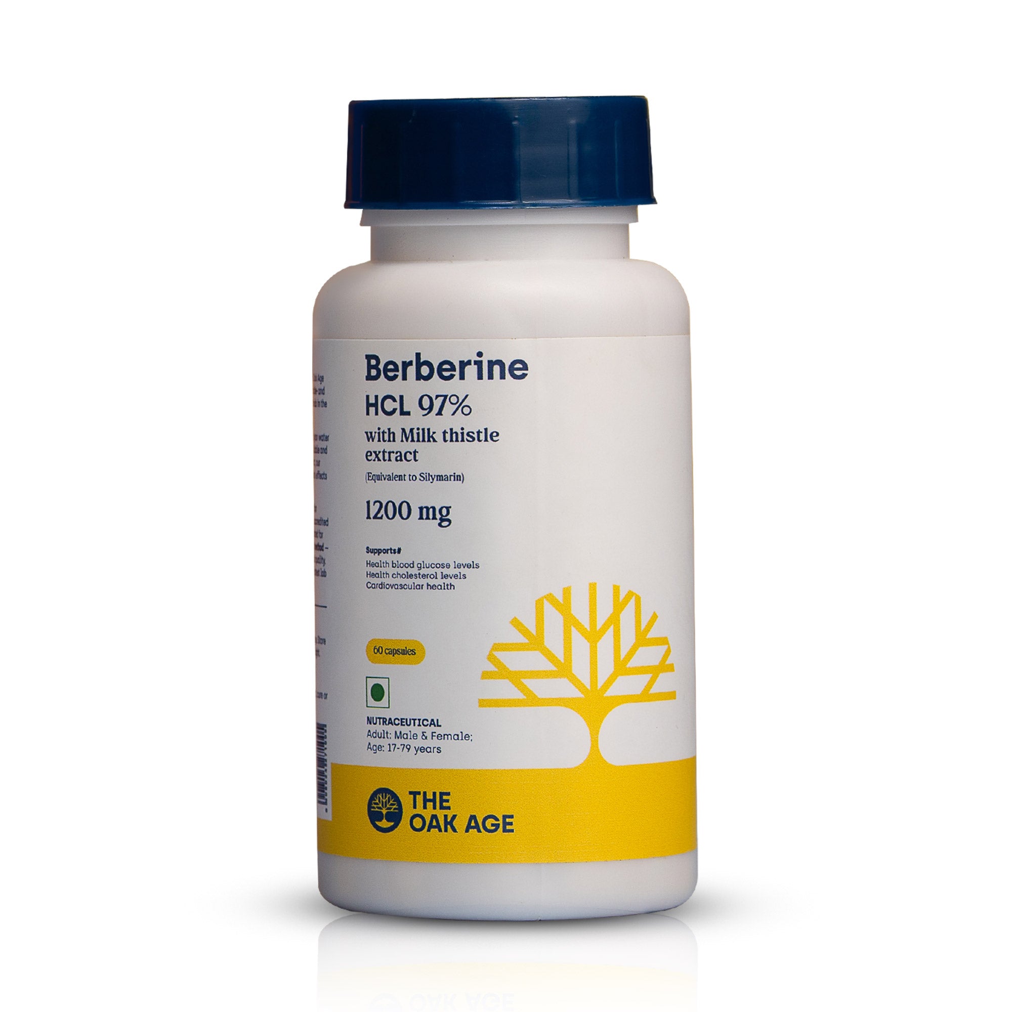 The Oak Age Himalayan Berberine with Milk Thistle