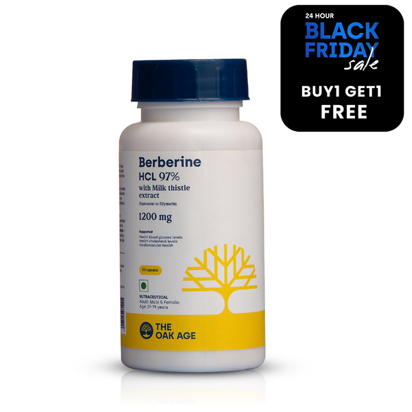 Blood Sugar Support | Himalayan Berberine with Milk Thistle