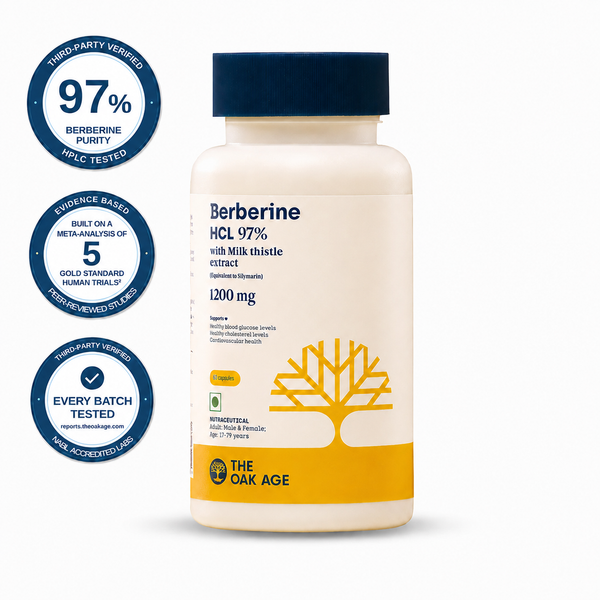 Blood Sugar Support | Himalayan Berberine with Milk Thistle