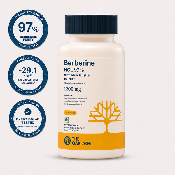 LDL Cholesterol Support | Himalayan Berberine with Milk Thistle